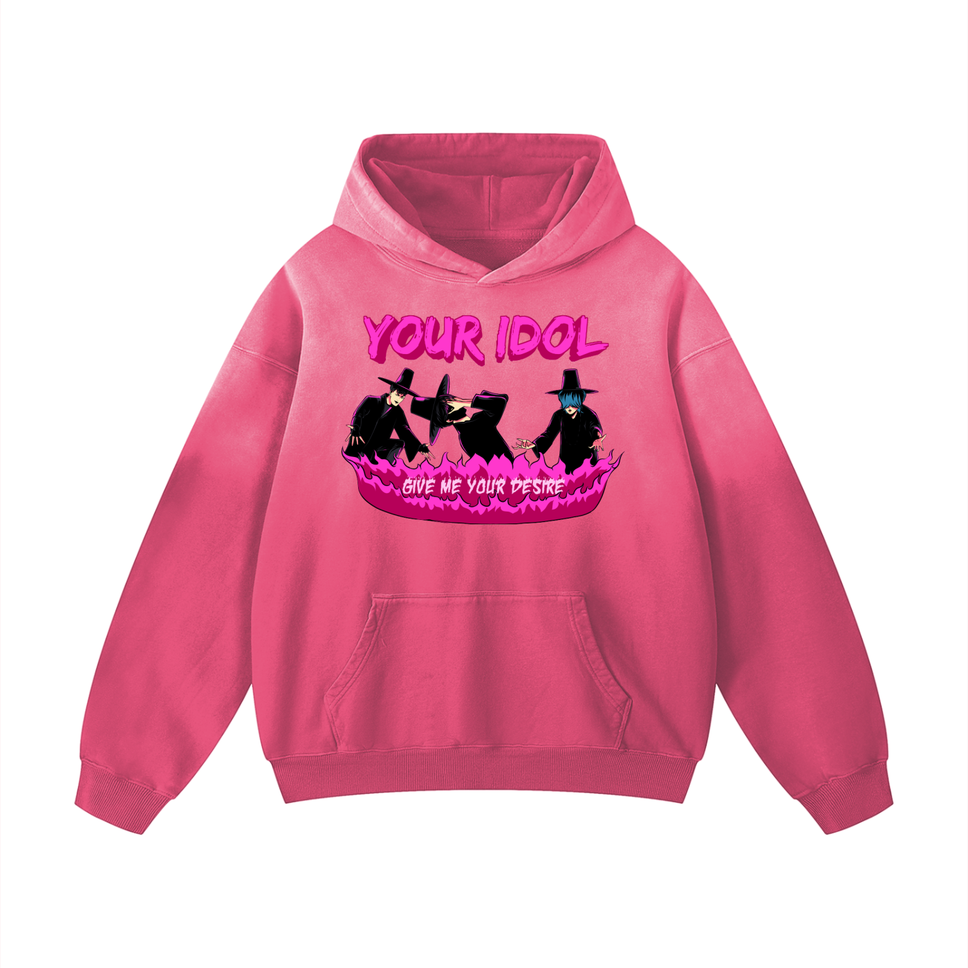 Idol Faded Oversized Hoodie