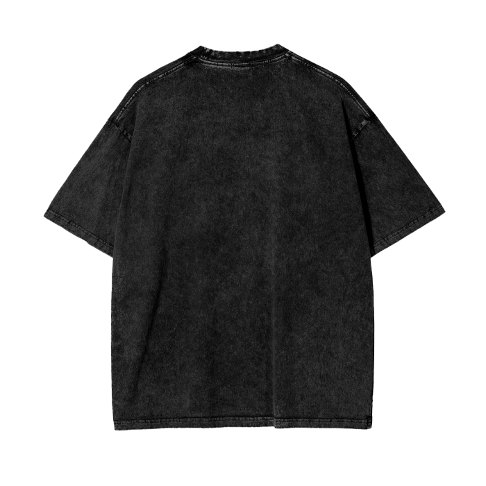 Wake Up Acid Wash Tee