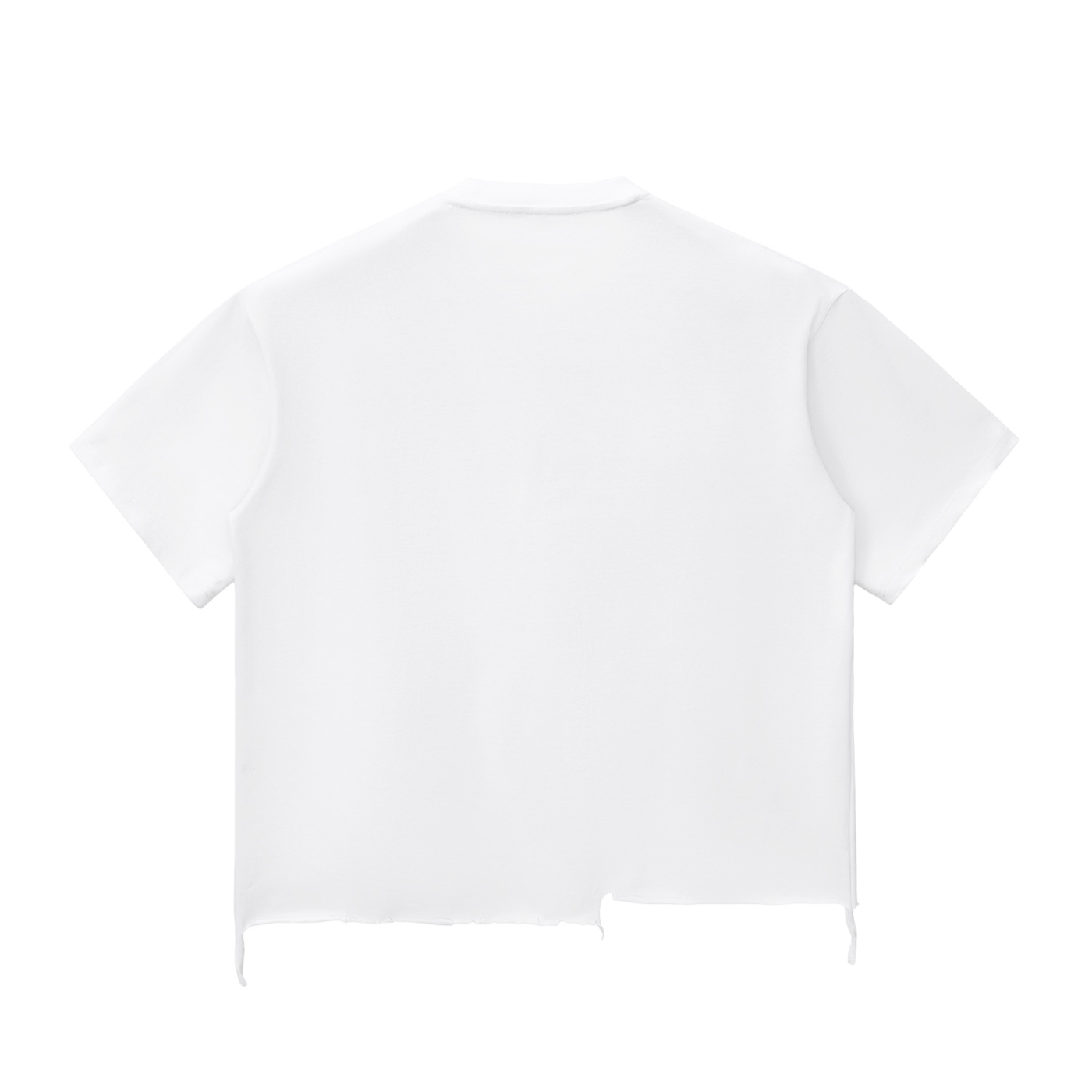 Unique Distressed Boxy T-shirt