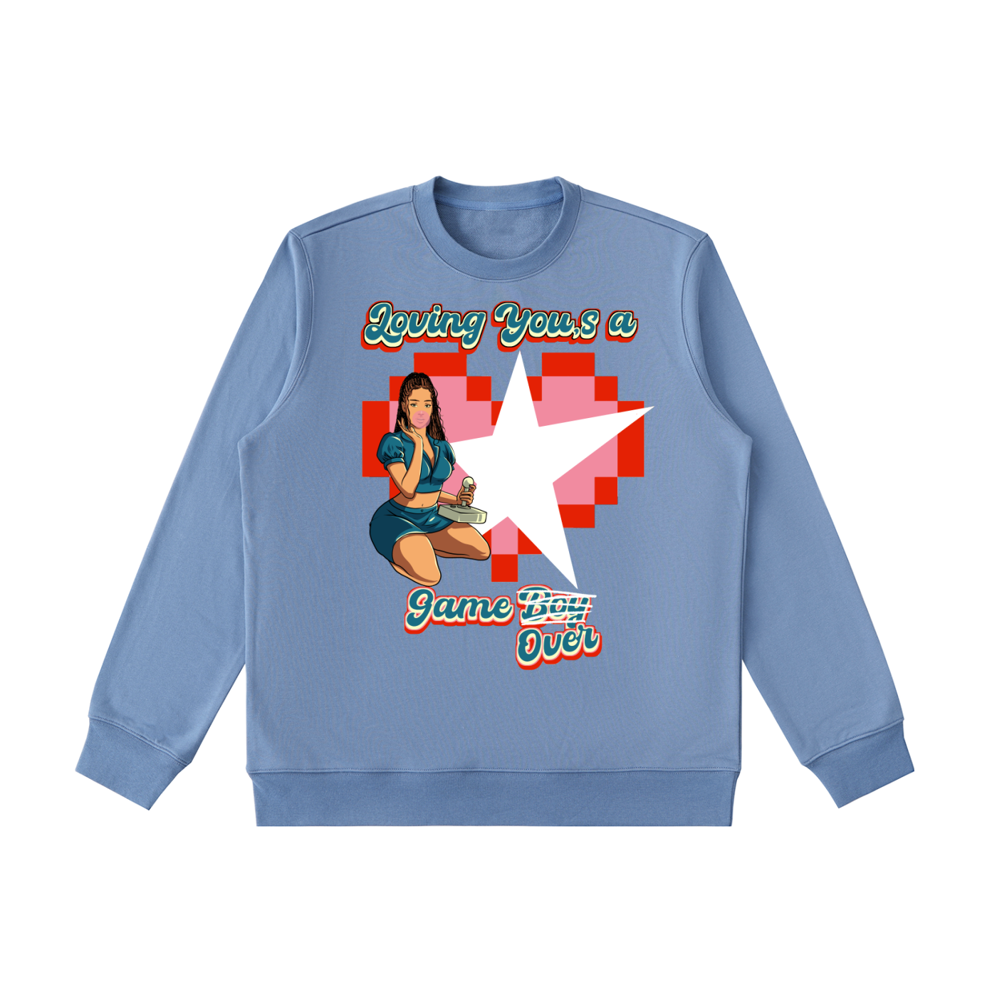 Gameboy Crewneck  Sweatshirt
