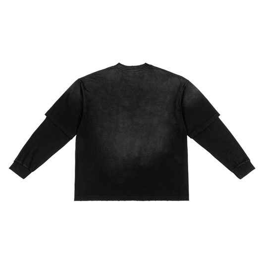Blood, Sweat, and Tears Faded Layered Tee