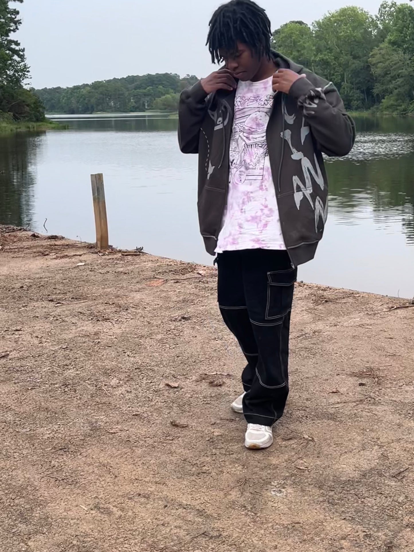 Maniac Oversized Zip Up